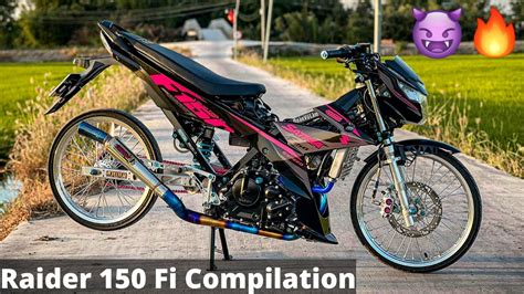 Raider 150 Fi Thai Concept X Street Bike Compilation 🔥😈 Part 3 Lowkey