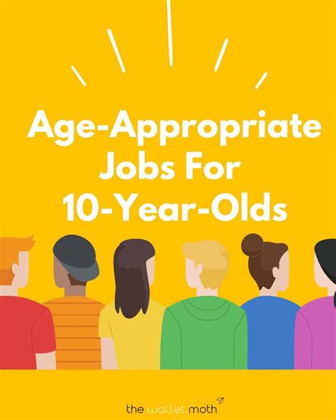 Fun Age Appropriate Jobs For Year Olds The Wallet Moth