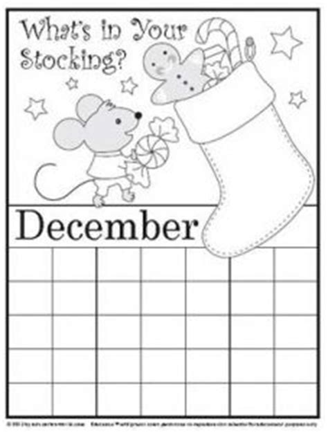 I have lots of fun holiday posts coming up on the blog this month, so. Printable Calendar Coloring Pages for Kids - Preschool and ...