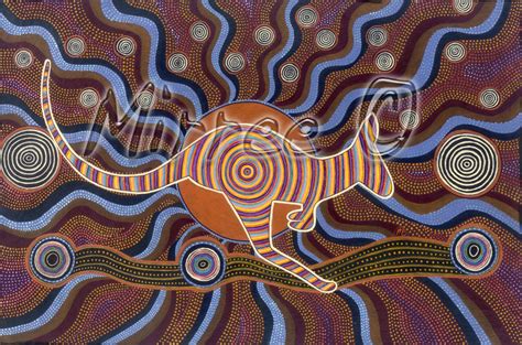 Aboriginal Art Animal Dreaming And Ancestral T Card Set The Official