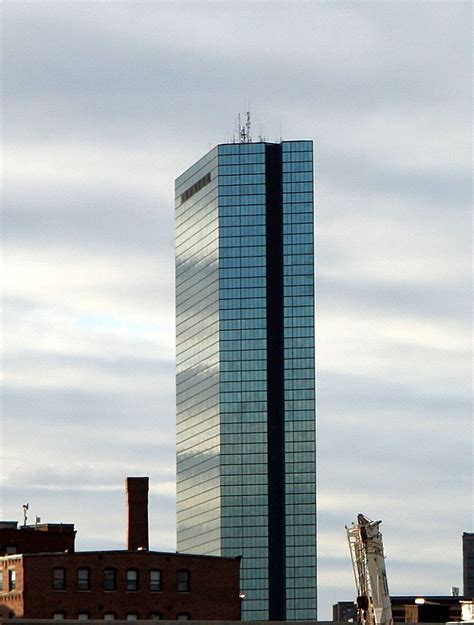 The tower was designed by henry n. John Hancock Tower, Boston photo - Chuck Kuhn photos at ...