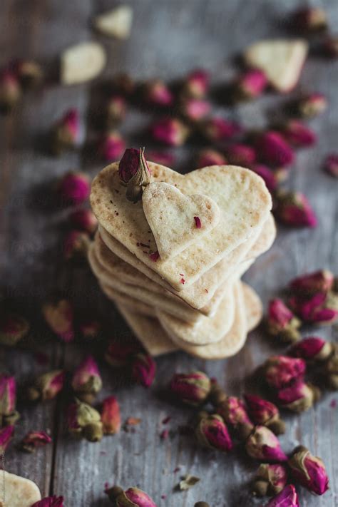 Heart Shaped Cookies By Tatjana Zlatkovic