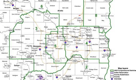 Minnesota Releases Maps Showing New Boundaries For Congressional