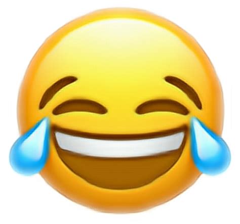Download HD Laughing Emoji Transparent Background - Ios 10 Crying Laughing Emoji Transparent PNG ...