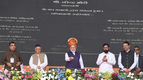 Pm Lays Foundation Stone And Dedicates To The Nation Projects Worth Rs