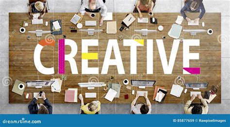 Creative Design Ideas Imagination Innovation Concept Stock Image