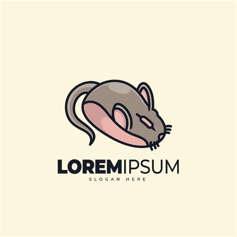 Premium Vector Mouse Logo Template