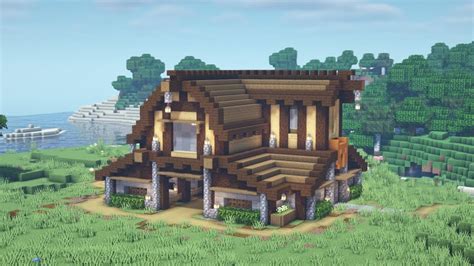 How To Build A Farmhouse In Minecraft Minecraft Land