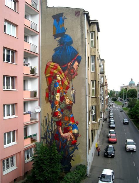 Street Art In Lodz Poland Amusing Planet