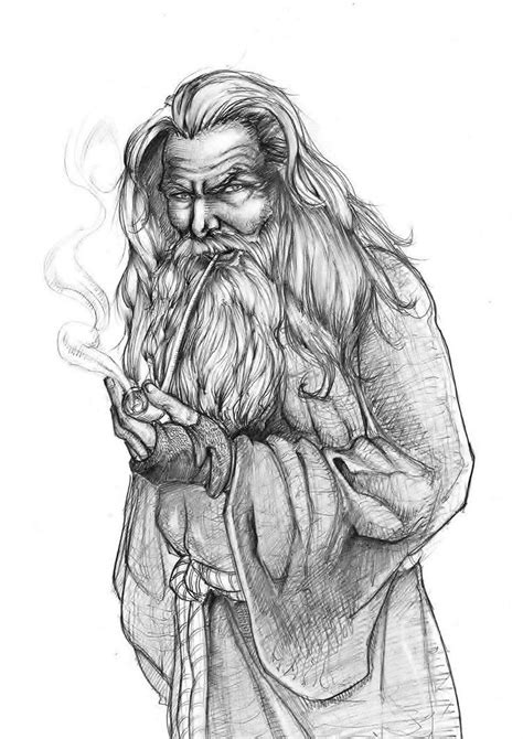 Wizard Pictures For Drawing Whydidvangoghcutoffhisear