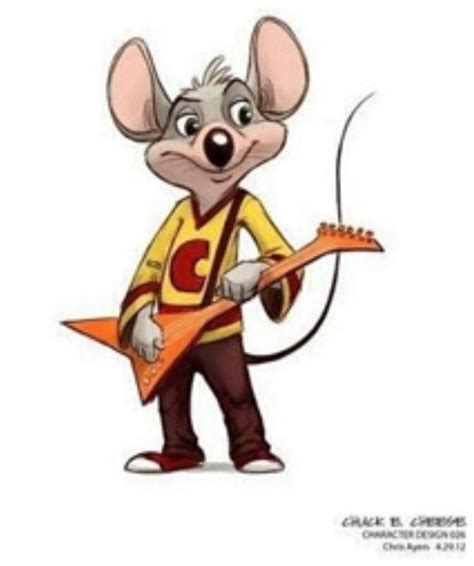 Rare Rocker Concept Art Chuck E Cheeses Amino Amino