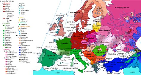 European Language Distribution Pre Wwi Maps On The Web