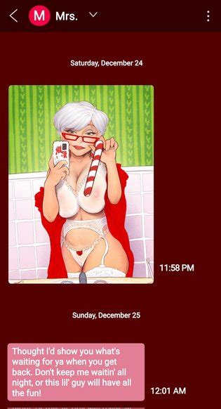 Mrs Claus Midnight Messages Luscious Hentai Manga And Porn