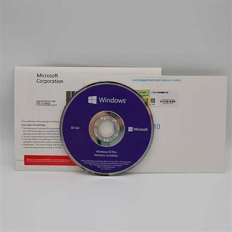 Microsoft Windows 10 Professional 64 Bit Eng Intl 1pk Dsp Oei Dvd