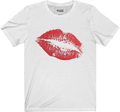 Red Lips T Shirt Clothing