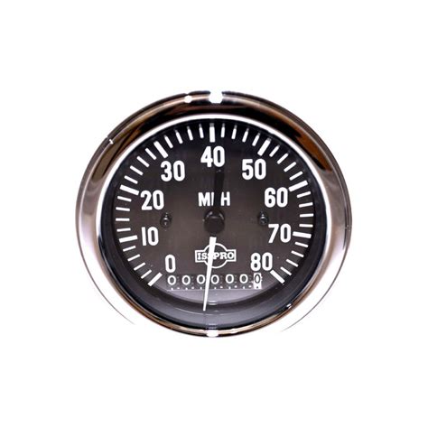Isspro® R8480mc Set Classic Series 3 38 Speedometer Gauge 80 Mph