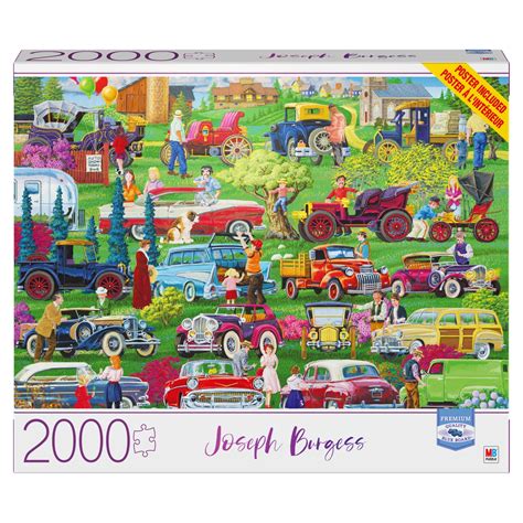 2000 Piece Jigsaw Puzzle Antique Car Show