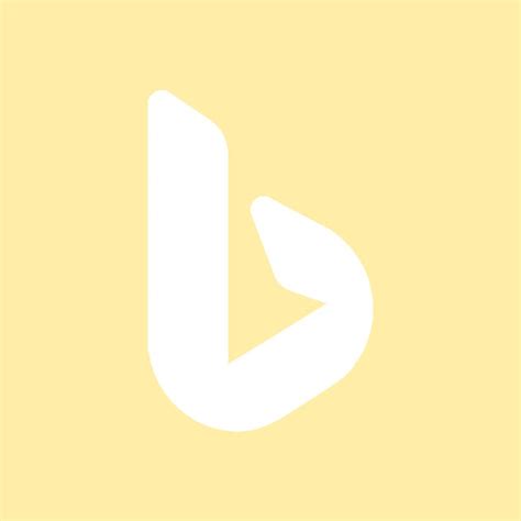 Yellow Bing Icon Logo Icons Vimeo Logo Company Logo