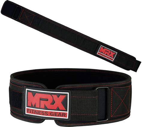 Mrx Weight Lifting Belt Crossfit Fitness Training Bodybuilding Gym Back