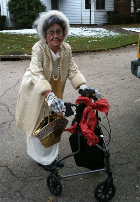 Pin By Elizabeth Boyer On Halloween Old Lady Fancy Dress Old Lady Costume Fancy Dresses Party