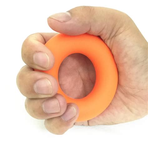 silicone hand grip exercise strengthener strength training ring finger