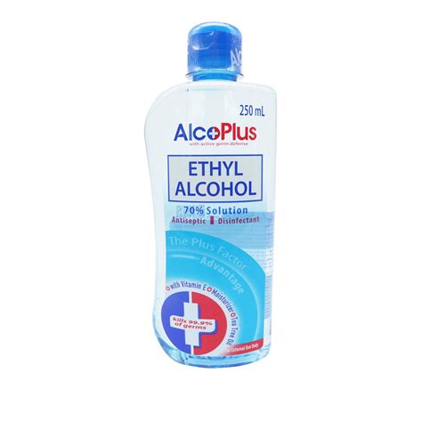 Buy Alcoplus 70 250 Ml Ethyl Alcohol Online Southstar Drug