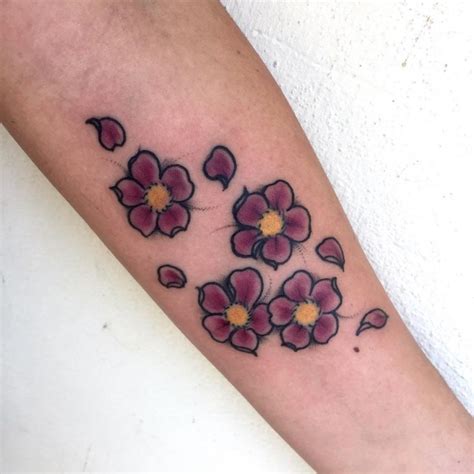 Maybe you would like to learn more about one of these? 75+ Best Japanese Cherry Blossom Tattoo - Designs ...