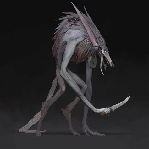 Werewolf Conceptart Concept Fantasy Fantasyart Wolf Art Drawing