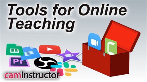 Tools For Online Teaching And Learning Youtube