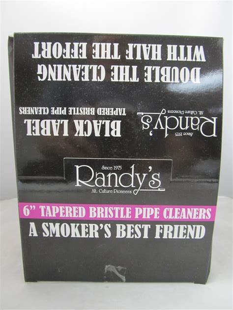 randy s pipe 6 tapered cleaner bristle 48count bundles 000