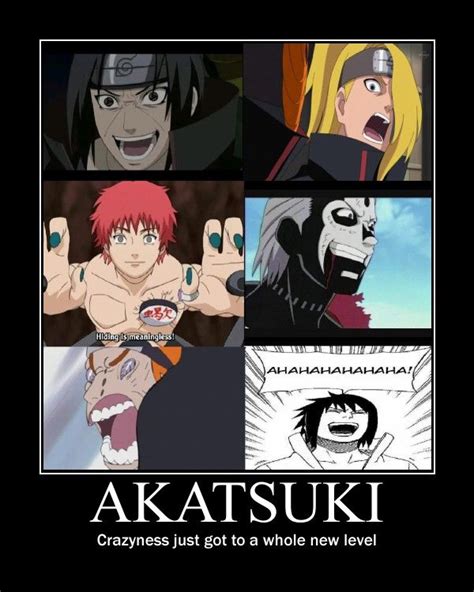 Demotivational Poster Zerochan Naruto Akatsuki Funny Akatsuki Funny Anime Naruto