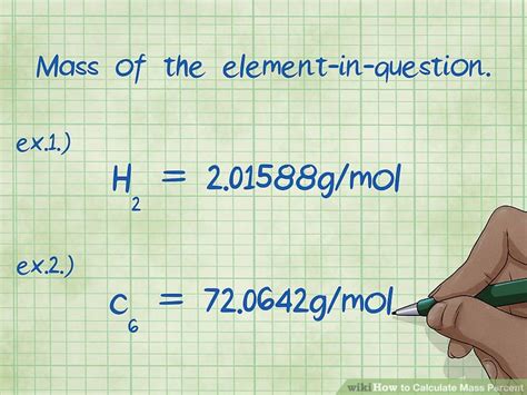 How To Calculate Mass Percent 13 Steps With Pictures Wikihow