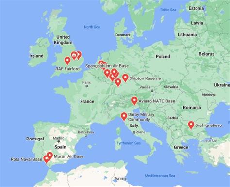 Tape Importante Scintillement Peur Us Army Bases In Europe Map Perth