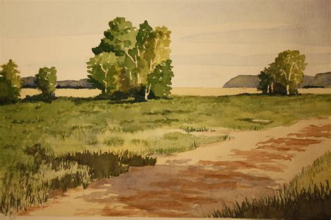 Dirt Road 1 Painting By Jeff Lucas