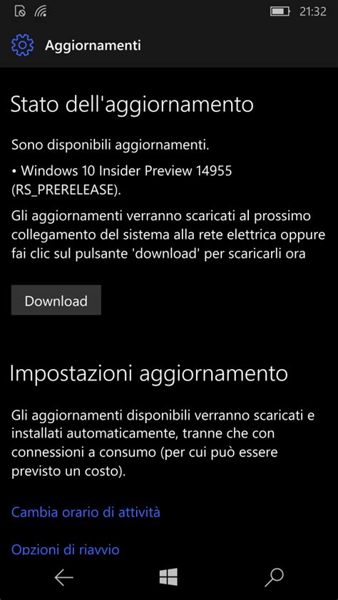 Windows 10 Redstone 2 Nuova Insider Build Preview 14955 Disponibile