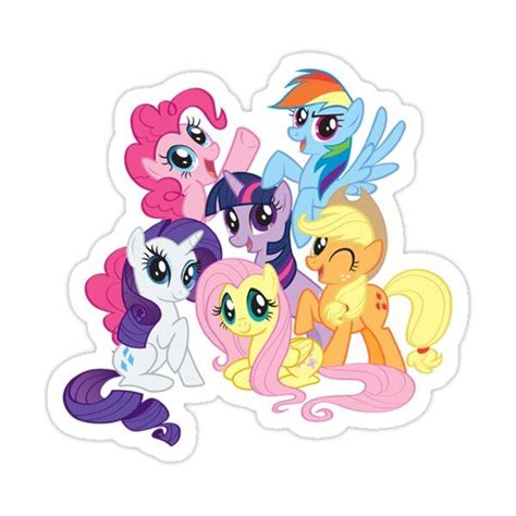 My Little Pony Sticker By Saucyshaun My Little Pony Stickers My