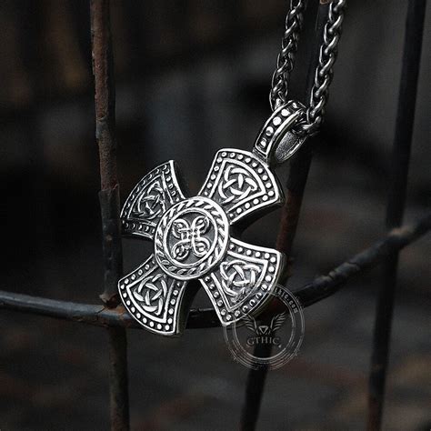 Celtic Knots Stainless Steel Viking Pendant The Gothic Merchant