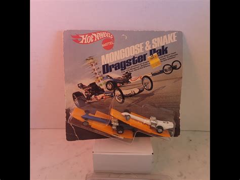 Hot Wheels Mongoose And Snake Dragster Pak 1970 Moc Vhtf Ebay