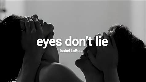 Isabel Larosa Eyes Dont Lie Sub Españollyrics Youtube