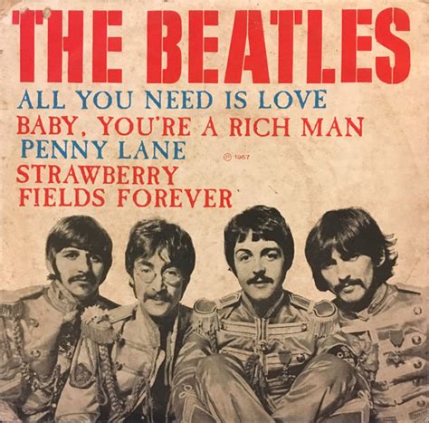 The Beatles All You Need Is Love Vinyl Discogs