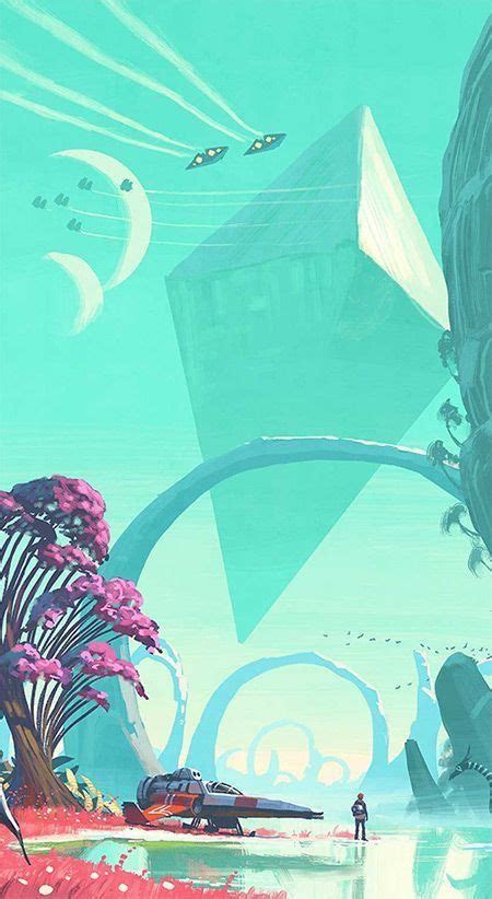 No Mans Sky Hd Phone Wallpaper Sky Art Space Art Environment