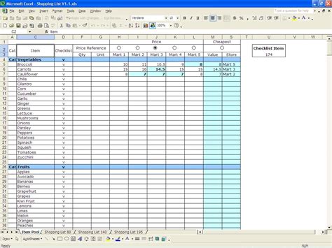 Inventory Control Template With Count Sheet 1 —