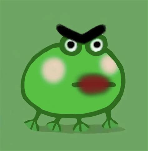 Frog Meme Amazing Frog Cute Frogs