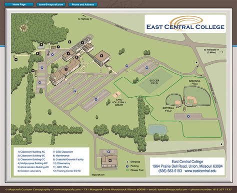 Mapcraft Custom Cartography East Central Community College