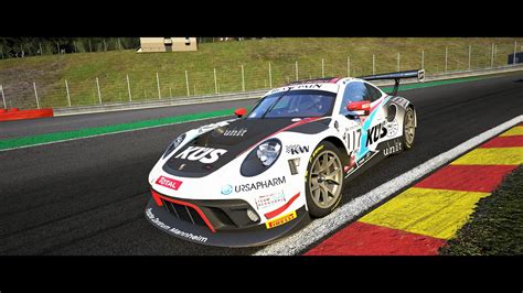 Assetto Corsa Competizione Race Spa W Pitstop Porsche Gt R