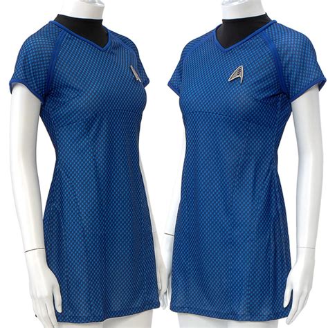 Star Trek Into Darkness Fleet Uhura Blue Dress Depop