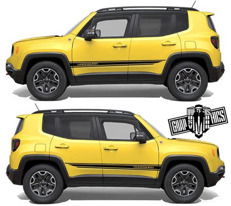 Decal Stickers Racing Vinyl Decal Sticker For Jeep Renegade