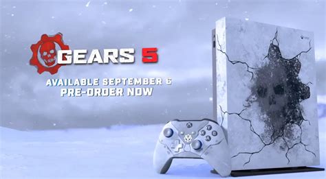 Gears 5 Limited Edition Xbox One X Bundle Announced Available For