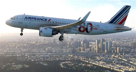 8k Livery Air France A320 Neo 80 Years Special Livery V10