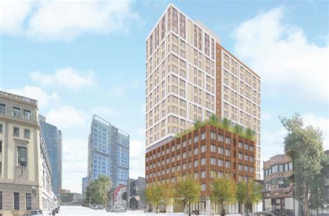 First Post And Plate High Rise Revolutionises Mass Timber Construction